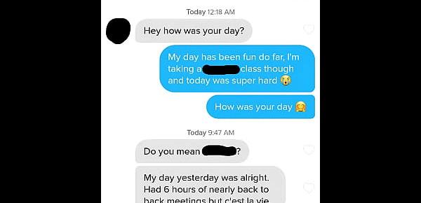  Thick Asian Girl From Tinder Needed A Dick Appointment ( Tinder Conversation)